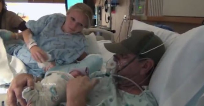 Pregnant Mom Goes Into Induced Labor So Her Dying Husband Can See Their