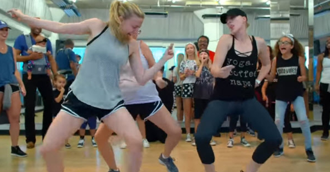 Girls Go To Dance Class With Their Moms Put On Epic Dance Off Going