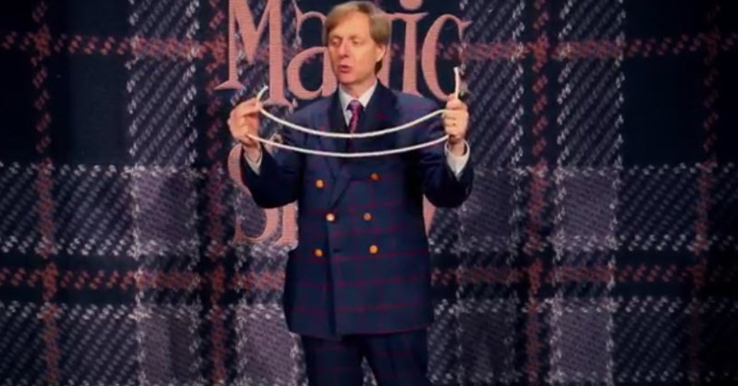 Mac King’s Infamous Rope Trick Will Leave You Scratching Your Head