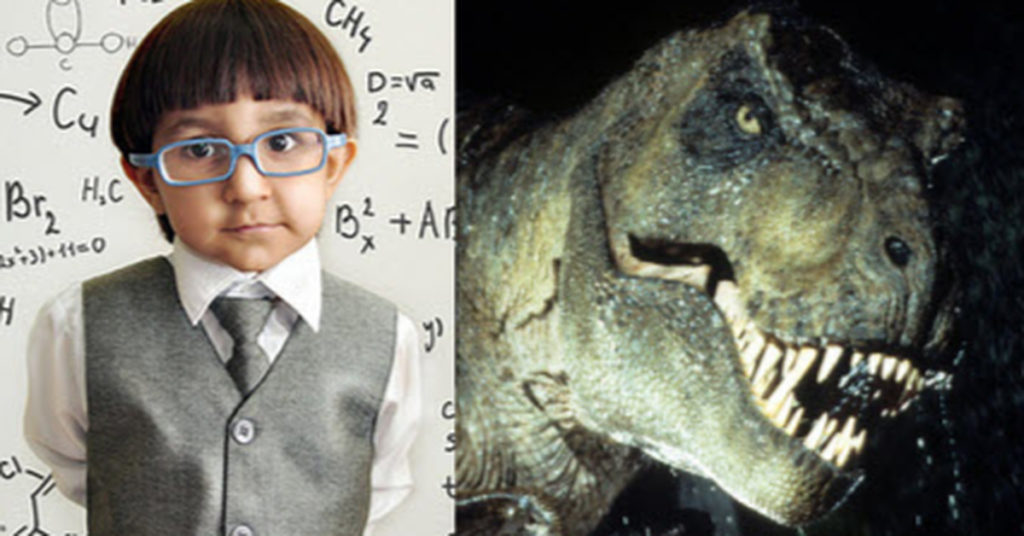 Kids Obsessed With Dinosaurs May Have Superior Intelligence