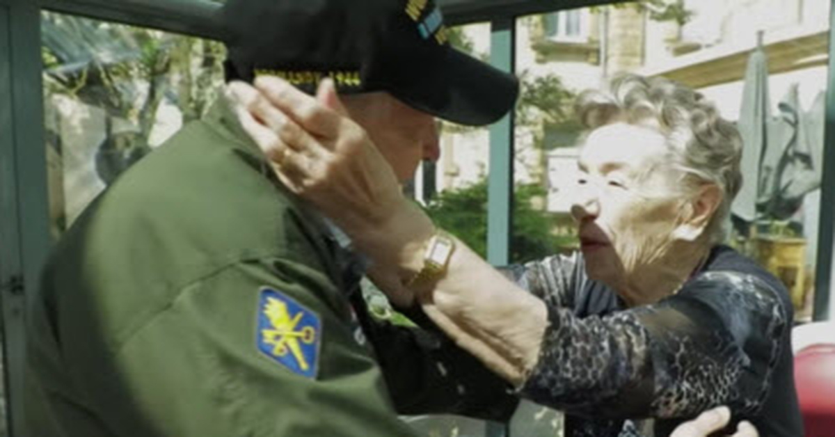97YearOld WWII Veteran Reunites With French Woman He Fell In Love