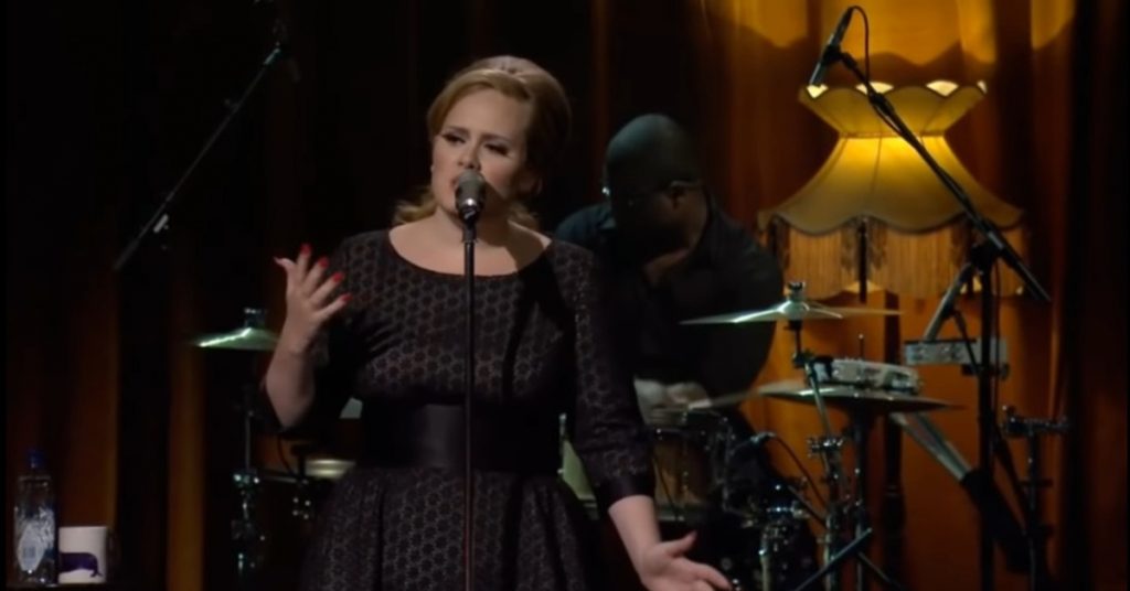 Adele Lights Up The Audience With A Live Performance Of ‘Set Fire To The Rain