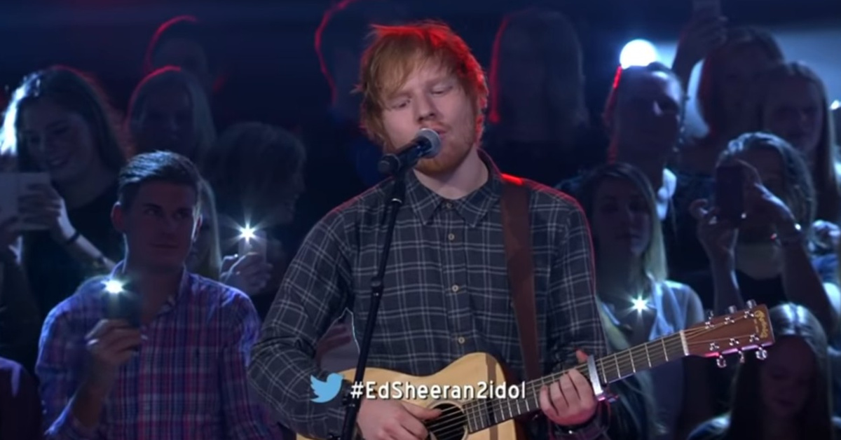 Ed Sheeran Joins The Other Swedish Idols For An