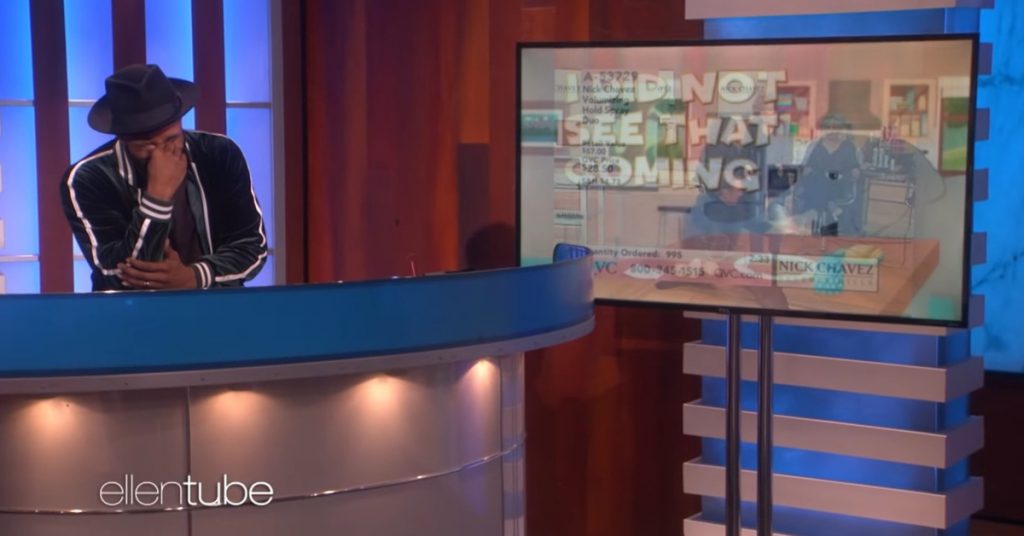 Ellen Plays A Hilarious Round Of ‘I Did Not See That Coming’ With