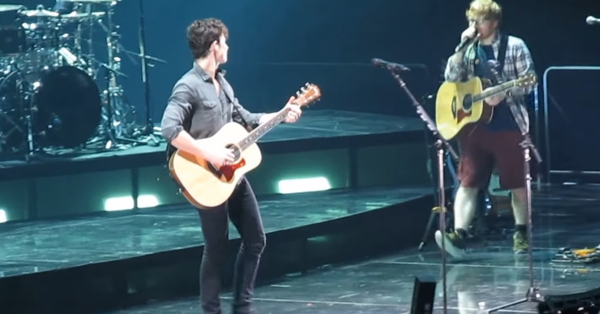 Ed Sheeran Surprises Everyone When He Joins Shawn Mendes For A Live Performance Of ‘mercy