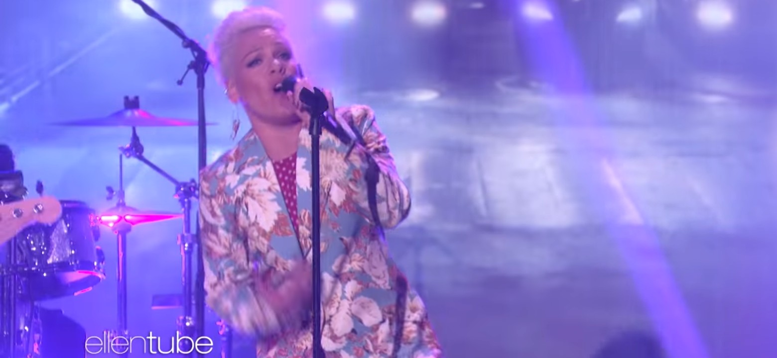 A Look Back At The First Time Pink Performed ‘Walk Me Home’ On TV