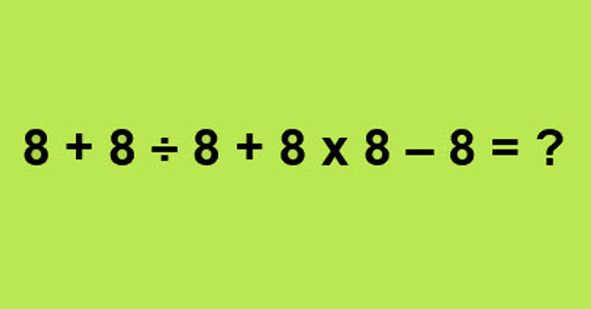 Try These Math Equations To Get A Little Smarter While Quarantined ...