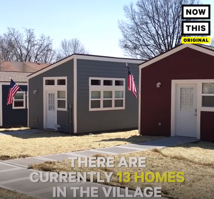 City Decides To Build Special Tiny Home Village For Homeless Veterans