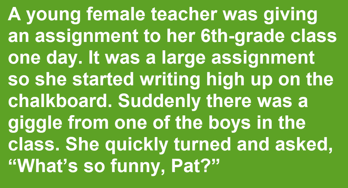 Teacher Accidentally Reveals Too Much To the Wrong Student ...