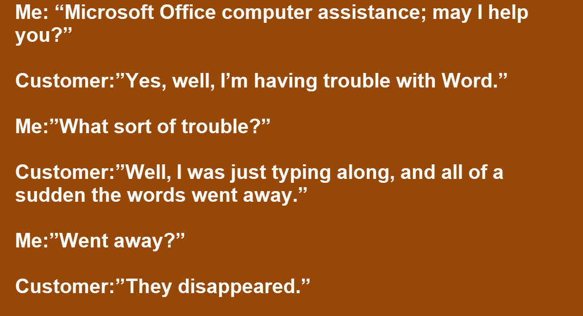 Microsoft Support Tech Gets Fed Up With Dumb Customer And Let’s It Fly ...