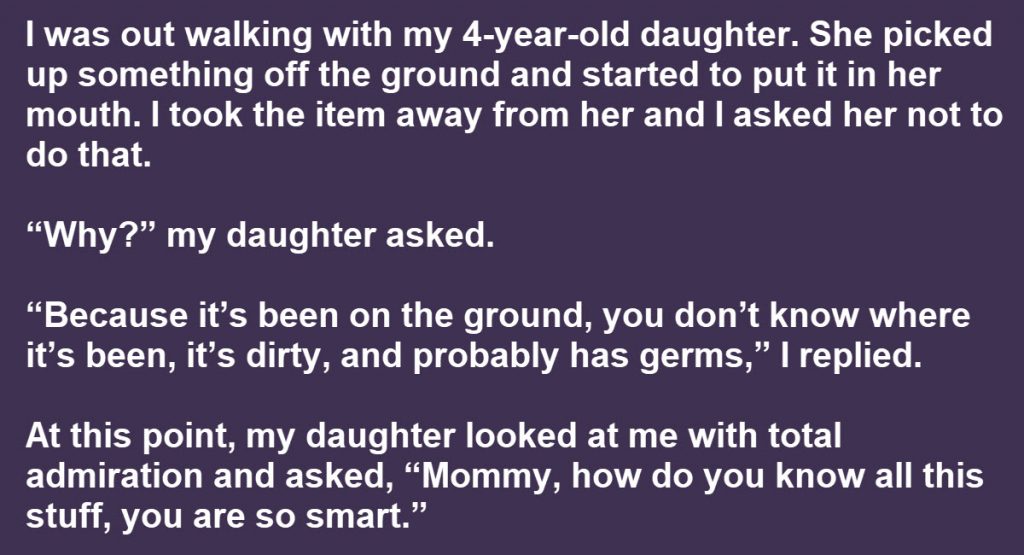 Little Girl Believes Her Mom’s Super Smart And Learns About the ...