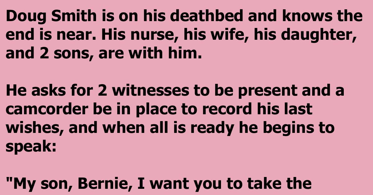 An Old Man Makes A Deathbed Confession But His Wife’s Response Is