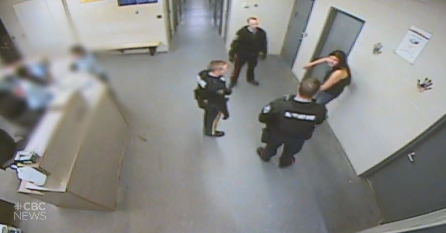 Video Shows Woman Being Knocked Out And Dragged To Her Cell