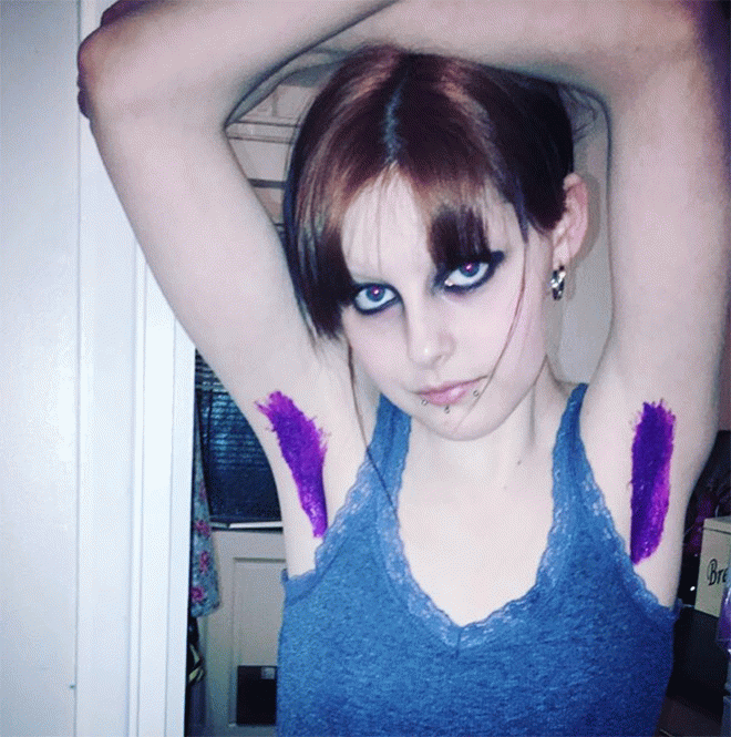 Women Dye Their Armpit Hair In The Latest Awkward Trend On Instagram