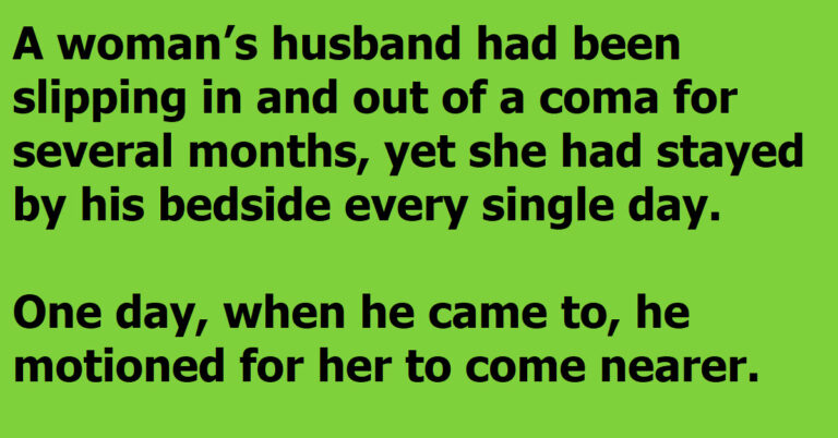 A Husband Comes Out Of A Coma And Tells His Wife The Painful Truth ...