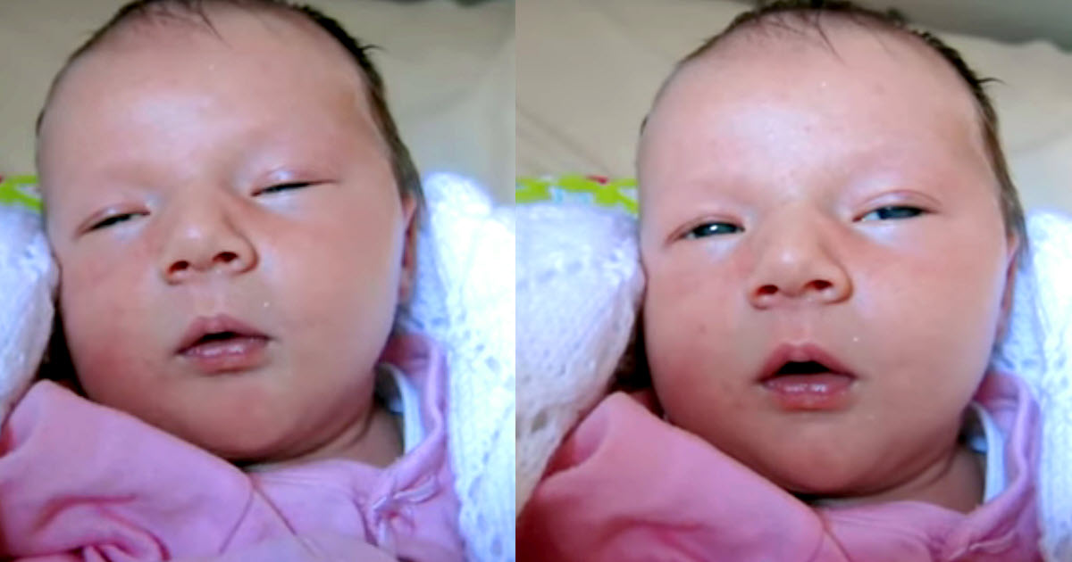 It’s Perfectly Normal for Babies to Sleep with Their Eyes Open — Here’s