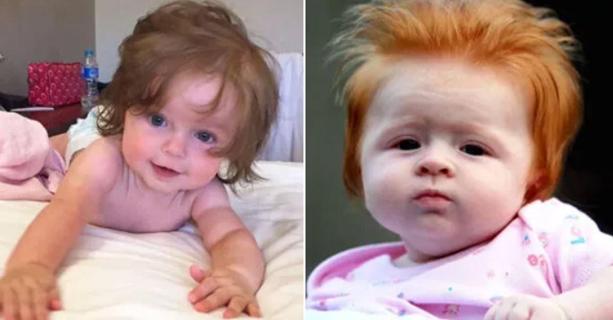 10 Pictures Of Babies Born With A Full Head Of Hair Innerstrengthzone Com