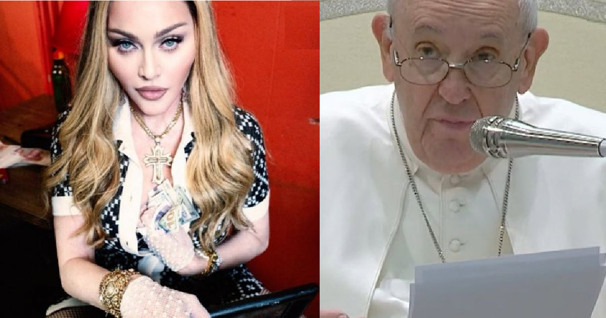 ‘good Catholic Madonna Requests Meeting With Pope Francis To Discuss Her ‘blasphemous Behavior