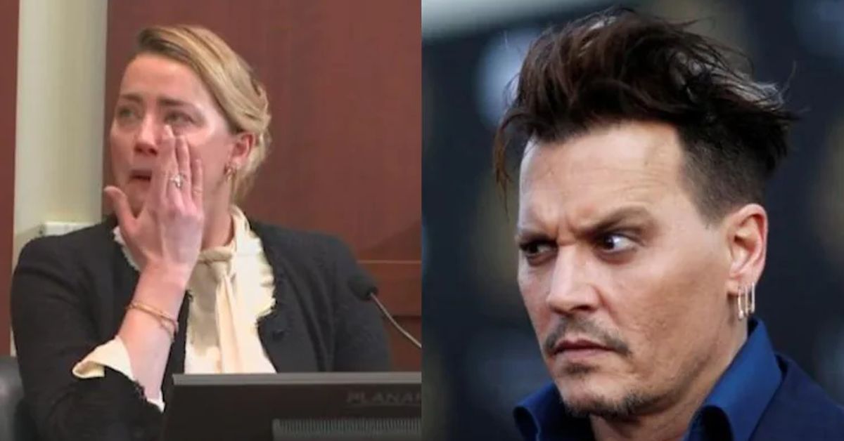 Amber Heard Can’t Hold Back Her Tears When Describing Details Of The